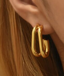 Elegant Golden Earrings